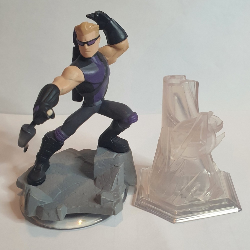 Disney Infinity 2.0 Marvel Hawkeye Figure‎ & Avengers Play Set Piece INF-1000110